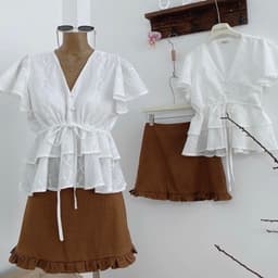Xukadress_Set thêu hoa tiểu thư sang chảnh, set đồ tiểu thư, set bộ dịu dàng 7
