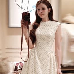 Váy bi kem xoè dự tiệc xukadress, váy xoè dáng dài dự tiệc, váy maxi ren xoè sang chảnh 4