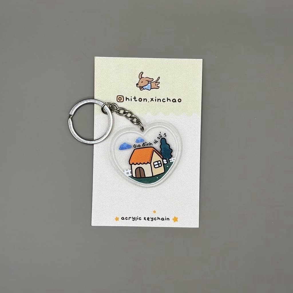 KEYCHAIN GIA ĐÌNH LÀ SỐ 1