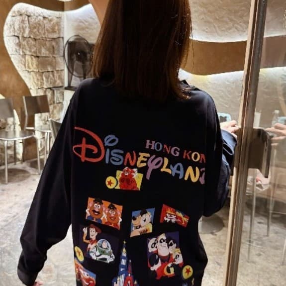 (Hoả tốc ) Áo thun tay dài Disneyyy boxy trend mới trẻ trung năng động