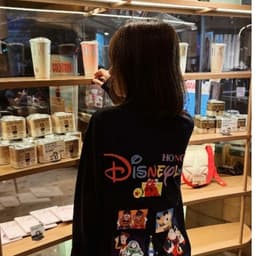 (Hoả tốc ) Áo thun tay dài Disneyyy boxy trend mới trẻ trung năng động 7