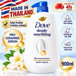 [CHUẨN THÁI] SỮA TẮM DƯỠNG DA DOVE NỘI ĐỊA THÁI LAN-900ml 1