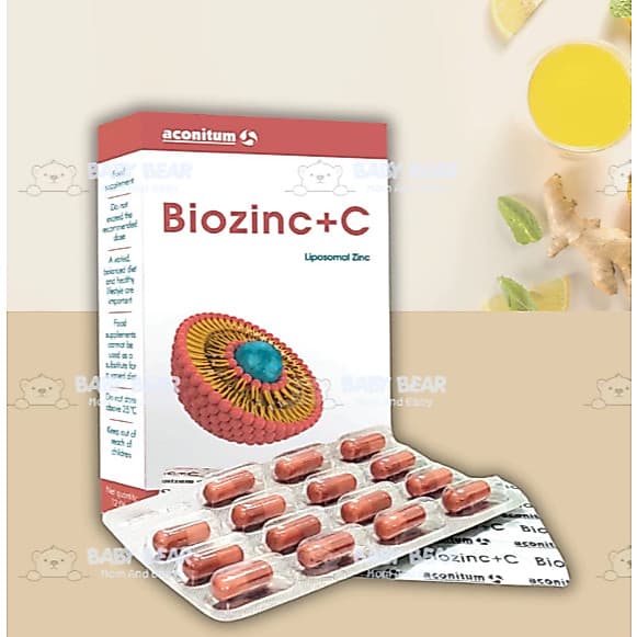 Biozinc + C - Viên Uống Bổ Sung Vitamin C, Kẽm, Tăng Sức Đề Kháng, Miễn Dịch, Giúp Ăn Ngon (30 Viên)> BUN BUN SHOP 20
