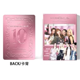 Set 55 lomo card Blackpink kỷ niệm 10 năm debut 2026 4