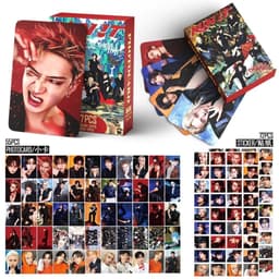 Set 55 lomo card và 72 sticker Stray Kids - RUN IT 2026 1