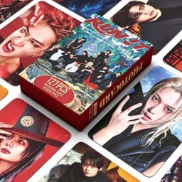 Set 55 lomo card và 72 sticker Stray Kids - RUN IT 2026 2
