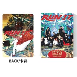 Set 55 lomo card và 72 sticker Stray Kids - RUN IT 2026 3