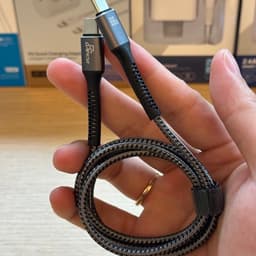 Cáp Sạc Nhanh 66W Apest AP-64PT Type C To Type C 1M Dây Bọc Dù Cao Cấp Chống Rối, Chống Cháy An Toàn Khi Sạc Qua Đêm 5
