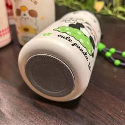 Bình giữ nhiệt 450ml inox 316 họa tiết họa hình dễ thương có ống hút tiện lợi tặng kèm nắp charm 3D hình động vật 7