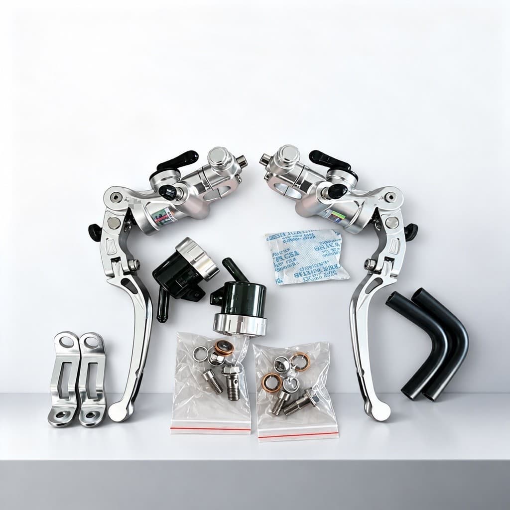 Tay phanh khúc gãy CNC TFT racing đầy đủ tem bảo hành
