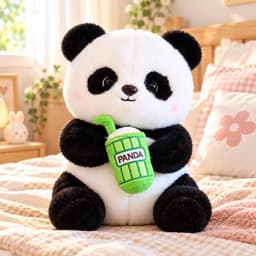 Gấu bông Panda siêu mềm mịn 30cm – Gấu Trúc Panda dễ thương, Quà tặng sinh nhật 2