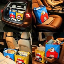 Giỏ đựng đồ đa năng size to 30L  bằng vải dứa gấp gọn có quai tiện lợi NHÀ TH 1