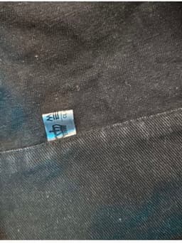 [2hand] Áo khoác gi lê jean đen mềm cúc bấm cổ bẻ freesize đến 2XL 5