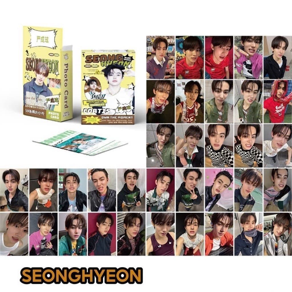 Set 50 photo card unoff Hologram CORTIS - SEONGHYEON 2026