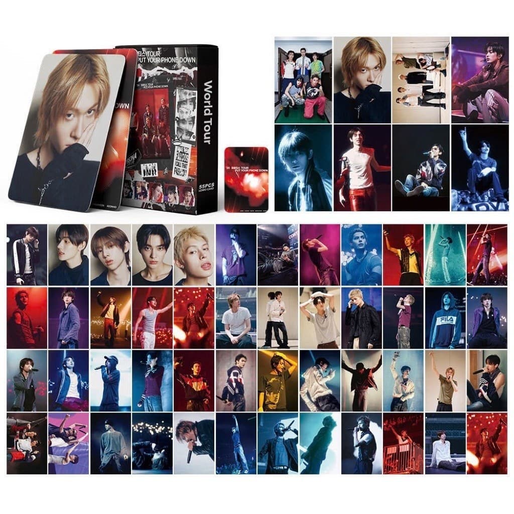 Set 55 lomo card CORTIS- WORLD TOUR 2026