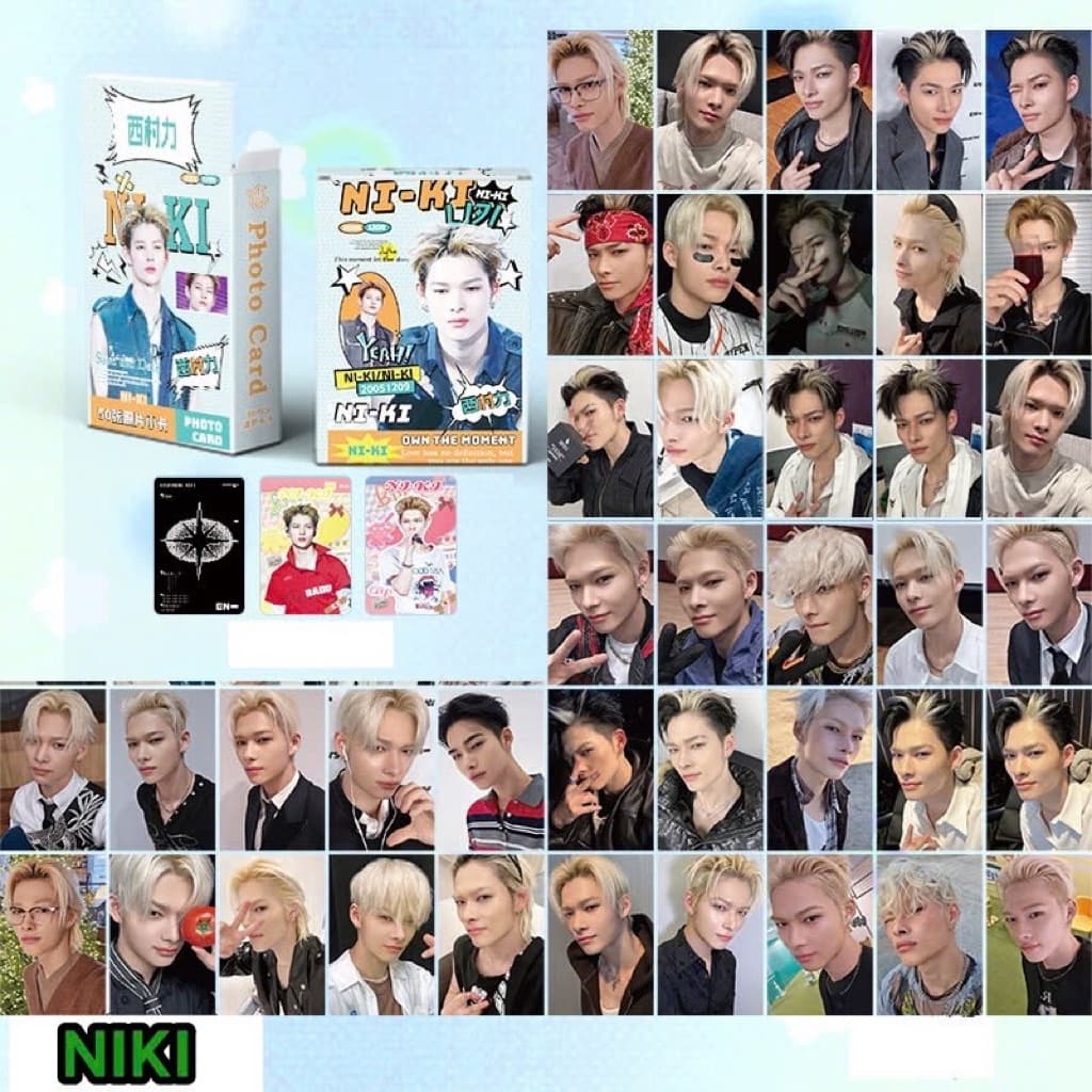Set 50 photo card unoff Hologram NIKI 2026