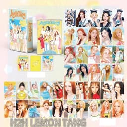 Set 55 photocard unoff Hologram Hearts2Hearts - Lemon Tang 2026 1