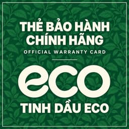 Thẻ Bảo Hành sản phẩm, từ khi nhận hàng shop - Xịt thơm phòng Greenco hương sả chanh, oải hương 1