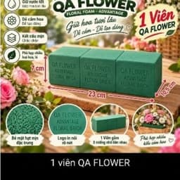 (XỐP TIẾT KIỆM) Xốp cắm hoa nội địa Trung QA cho hoa luôn tươi thắm Ds 2