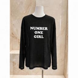 Áo thun nữ dài tay form rộng tay dài in hoạ tiết thời trang, Áo thun giấy xước mỏng mát TG ONEGIRL 8