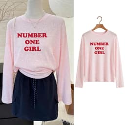 Áo thun nữ dài tay form rộng tay dài in hoạ tiết thời trang, Áo thun giấy xước mỏng mát TG ONEGIRL 1