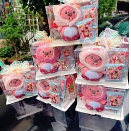 hộp bánh kẹo loopy hồng mẫu mới 8