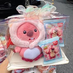 hộp bánh kẹo loopy hồng mẫu mới 5