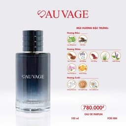 Nước hoa nam Auvage - SANG TRỌNG, LỊCH LÃM, CUỐN HÚT (100ML) 7