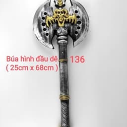Đồ chơi Cây hóa trang Halloween Búa, rìu , lưỡi hái, đao, 3 chĩa… hàng tháo ráp tiện dụng 6