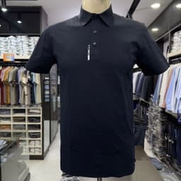 Áo polo nam Owen màu xanh tím than regular fit APV261555 4