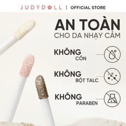Kem Tạo Khối & Bắt Sáng 2 đầu JUDYDOLL 4.8g Lâu Trôi Tự Nhiên Dạng Lỏng Dễ Sử Dụng Cho Người Mới Bắt Đầu 3