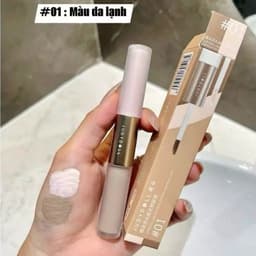 Kem Tạo Khối & Bắt Sáng 2 đầu JUDYDOLL 4.8g Lâu Trôi Tự Nhiên Dạng Lỏng Dễ Sử Dụng Cho Người Mới Bắt Đầu 9