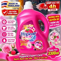 [CHUẨN THÁI] NƯỚC XẢ VẢI ĐẬM ĐẶC HYGIENE NỘI ĐỊA THÁI LAN CAN 3300ML(3L3) 5