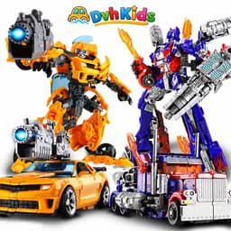Mô hình đồ chơi robot chiến binh biến hình 2trong1 , chất liệu hợp kim,nhựa abs 1