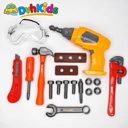 Bộ Đồ Chơi Dụng Cụ Sửa Chữa , Lắp ráp Cho Bé – Máy Khoan, Búa, Tua Vít, Cờ Lê – Đồ Chơi Kỹ Sư Nhí 3+ Tuổi 5