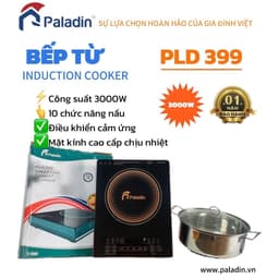 BẾP TỪ ĐƠN PALADIN - PLD 399 - CÔNG SUẤT 3000W - TẶNG NỒI INOX CAO CẤP 1