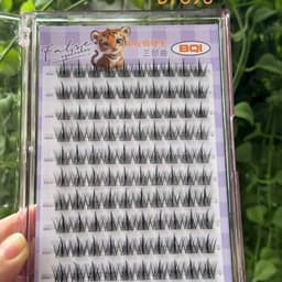 Lông mi chùm 10 hàng có sẳn keo đủ kiểu 5
