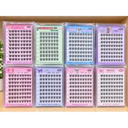 Lông mi chùm 10 hàng có sẳn keo đủ kiểu 1