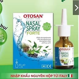 Otosan Nasal Spray Forte: (hộp 30 ml) Làm sạch sâu khoang mũi, làm thông mũi, giảm nghẹt mũi,> BUN BUN SHOP 3