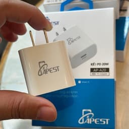 Củ Sạc Nhanh 20W APEST AP-A20 PD Type-C Chuẩn EU Cho IP Và Adroi Bảo Hành 12 Tháng 3