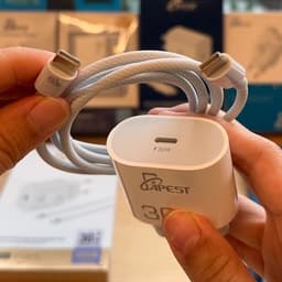 Bộ Sạc Nhanh 30W Apest AP-U300 Type-C to Type-C Sạc Siêu Nhanh, Nhỏ Gọn, An Toàn Kèm Cáp Dù Bảo Hành 12 Tháng 7
