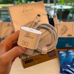 Bộ Sạc Nhanh 30W APEST AP-U300 Type-C to Type-C Sạc Nhanh An Toàn Kèm Cáp Bọc Dù Bảo Hành 12 Tháng 8
