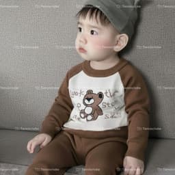 Bộ len sơ sinh nhiều mẫu cho bé trai bé gái hàng quảng châu 6-13kg 4