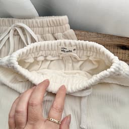 Quần ống thụng gân tăm nhung mềm mịn cho bé trai, bé gái 4