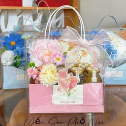 5 Hộp có quai xách, hộp bì thư mica mix sang trọng, 6