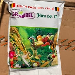 Phân Hữu Cơ Grobel Của Bỉ 2kg Hữu Cơ 70% Giúp Đất Tơi Xốp 3
