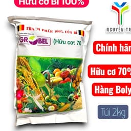 Phân Hữu Cơ Grobel Của Bỉ 2kg Hữu Cơ 70% Giúp Đất Tơi Xốp 1