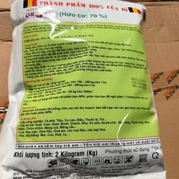 Phân Hữu Cơ Grobel Của Bỉ 2kg Hữu Cơ 70% Giúp Đất Tơi Xốp 7