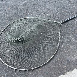 1 vợt cá xanh cào bầu dục 19x23 23x26 27x30cm lưới cào xanh inox 4ly 2