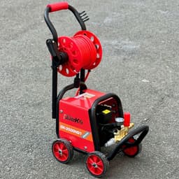 Máy Xịt Rửa Xe DDEKO/DEKO 3500W (lõi đồng) có 4 bánh xe đẩy, Rulô cuộn dây 15m, Lưu lượng 12L/p, BH 8 tháng Chính hãng. 2